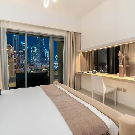 Full Burj Khalifa Views / 5 Min Walk From Dubai Mall / Designer Choice / 6 People / New Building Exterior photo